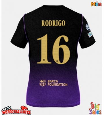 Barcelona Rodri Hernandez #16 Replica Away Stadium Shirt 2026-27 Short Sleeve